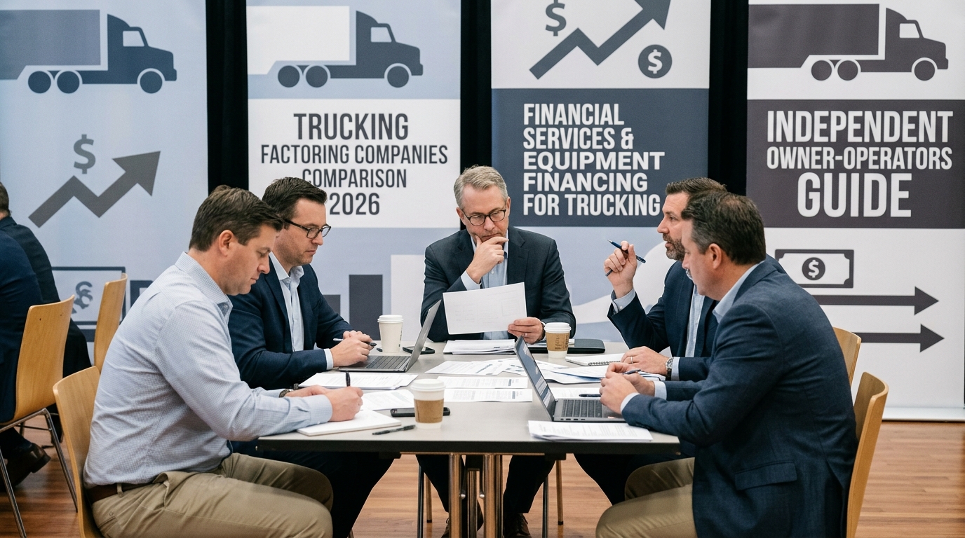 Illustration: Trucking Factoring Companies Comparison 2026: The Owner-Operator's Guide