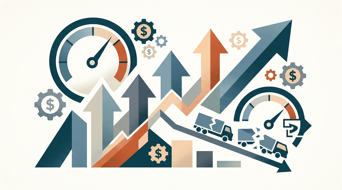 Illustration: Spot Rates Climb as Small Fleets Exit the Market