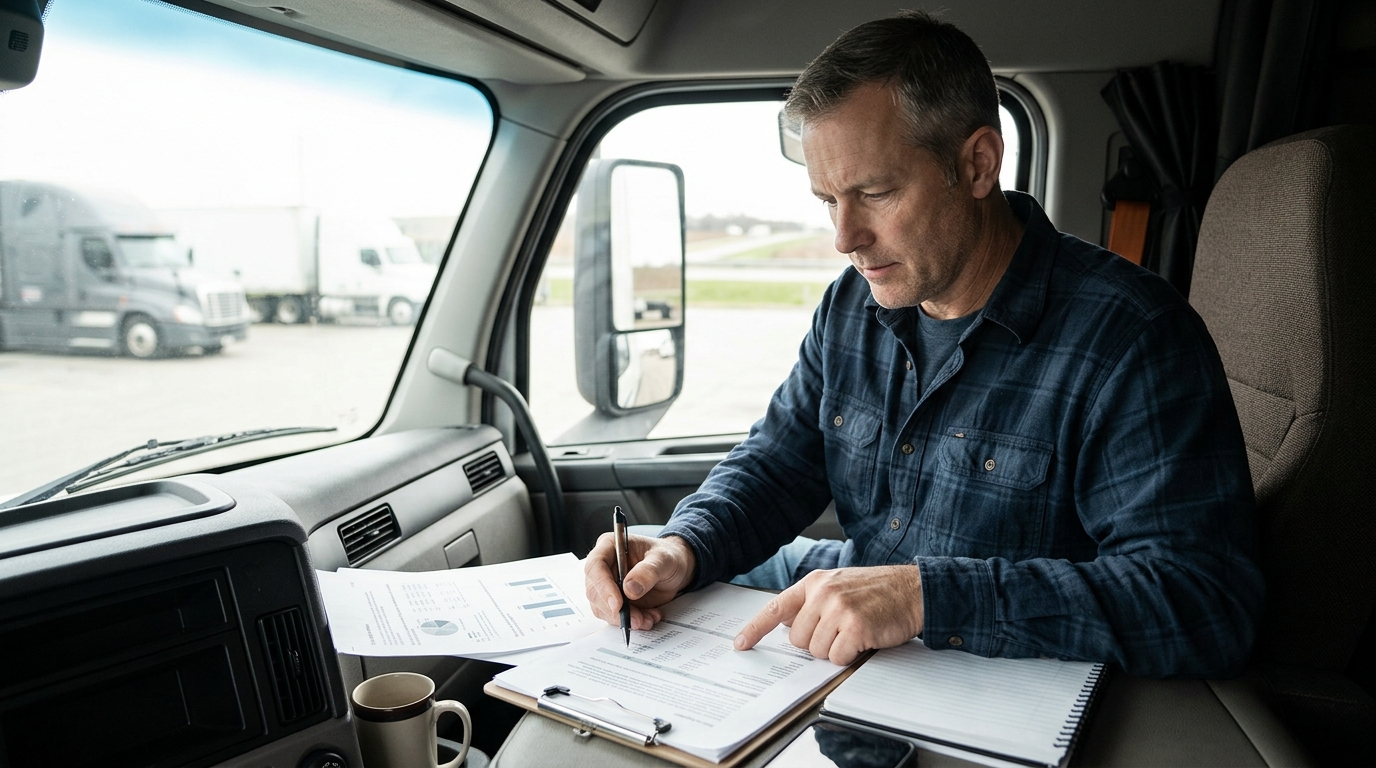 Illustration: Semi Truck Refinancing Options for 2026: A Practical Guide for Owner-Operators