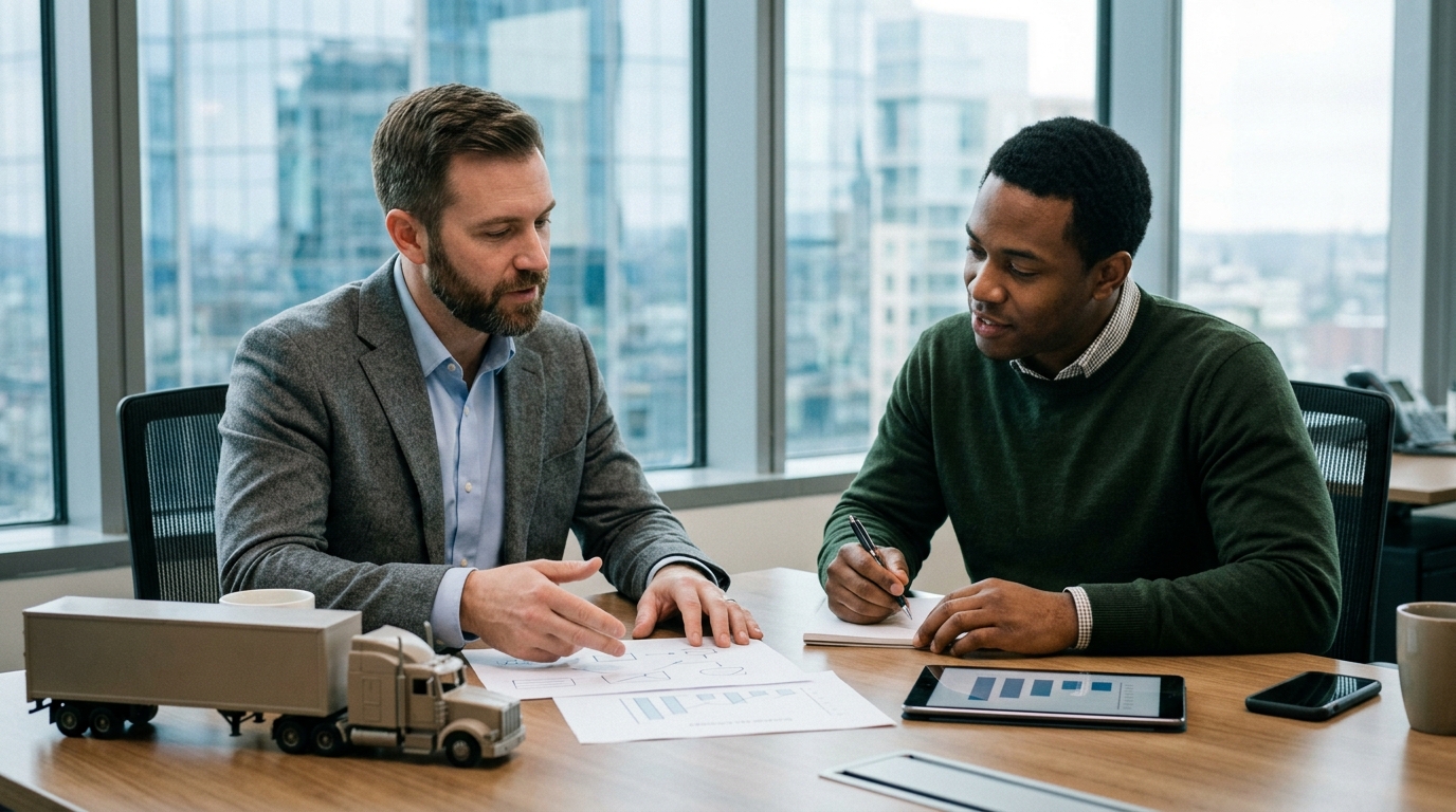 Illustration: Startup Trucking Company Loans in 2026: A Practical Guide for Owner-Operators